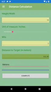 MilDotCalc screenshot 0