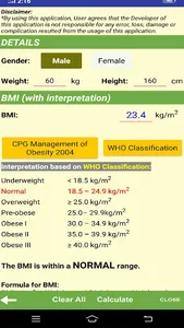 Dengue Fluid Calculator screenshot 4