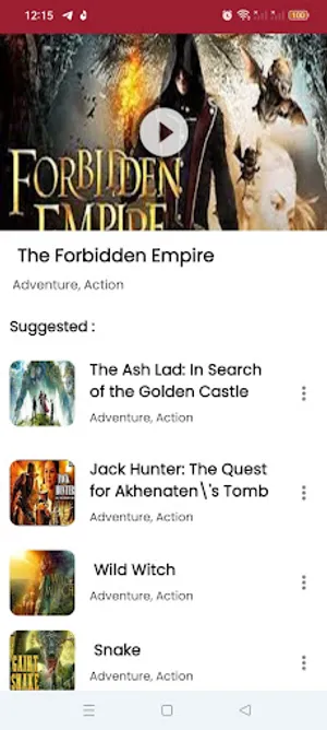 Mflix movies: online movie app screenshot 1