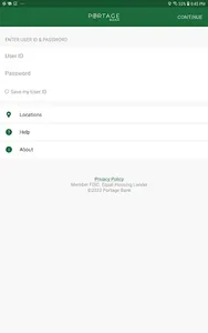 PortageBankMobile screenshot 0