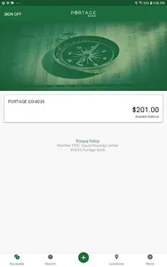 PortageBankMobile screenshot 1