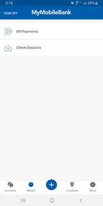 My Mobile Bank screenshot 1