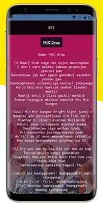 BTS Lyrics Offline 2021 screenshot 4