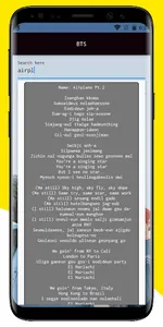 BTS Lyrics Offline 2021 screenshot 6