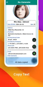 User Generator - Generating Ra screenshot 3