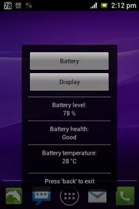 Simple Battery Widget screenshot 1