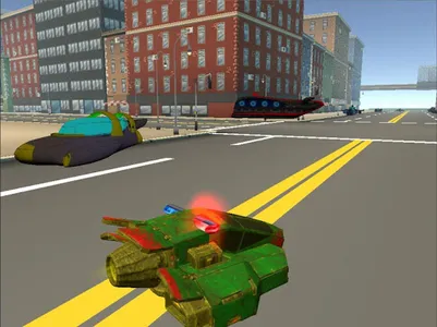 Police Hover Craft City Heroes screenshot 1