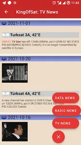 Turksat Frequency List screenshot 12