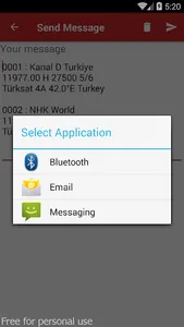 Turksat Frequency List screenshot 3