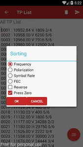 Turksat Frequency List screenshot 7