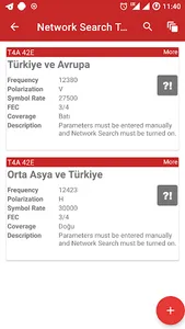Turksat Frequency List screenshot 9