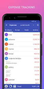 Income vs Expenses screenshot 2