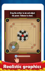 Carrom Board Disc Pool Game screenshot 12