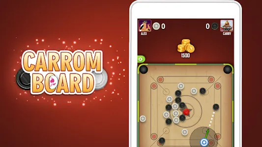 Carrom Board Disc Pool Game screenshot 15