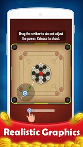 Carrom Board Disc Pool Game screenshot 4