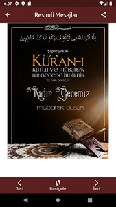 Kadir Gecesi Mesajları screenshot 2