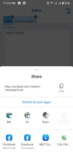 Dontpad - NonAuth text sharing screenshot 19