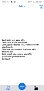 Dontpad - NonAuth text sharing screenshot 8