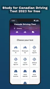 Canada Driving Test 2023 screenshot 0
