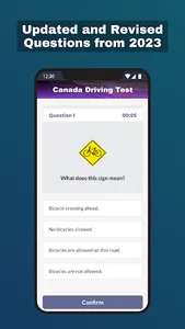 Canada Driving Test 2023 screenshot 1