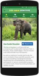 Zoo Guide Houston screenshot 1