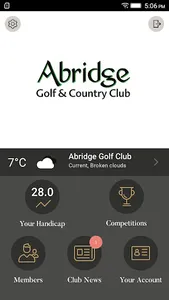 Abridge Golf Club screenshot 1
