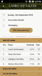 Olton Golf Club screenshot 3