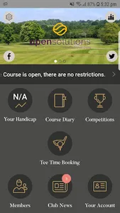 OSI Golf screenshot 1