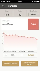 York GC Members App screenshot 1