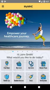 MyMHC screenshot 1