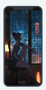 sad anime aesthetic wallpaper  screenshot 4