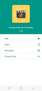 Famous Classical Film Music screenshot 7