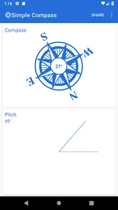 Simple Compass screenshot 1