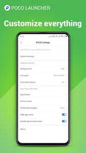 POCO Launcher 2.0 - Customize, screenshot 2