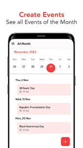 Calendar screenshot 1