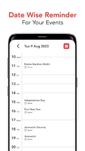 Calendar screenshot 13