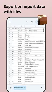 My Precious - Home inventory screenshot 7