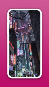 Cyberpunk Aesthetic Wallpaper screenshot 1