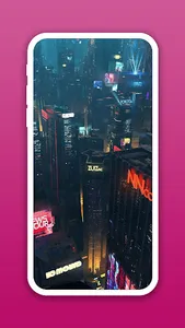 Cyberpunk Aesthetic Wallpaper screenshot 2
