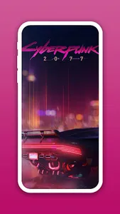 Cyberpunk Aesthetic Wallpaper screenshot 3