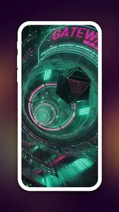 Futuristic Aesthetic Wallpaper screenshot 11