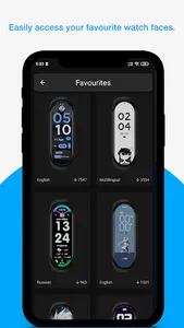 Mi Band 5 Watch Faces screenshot 2