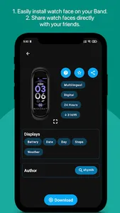 Mi Band 5 Watch Faces screenshot 5