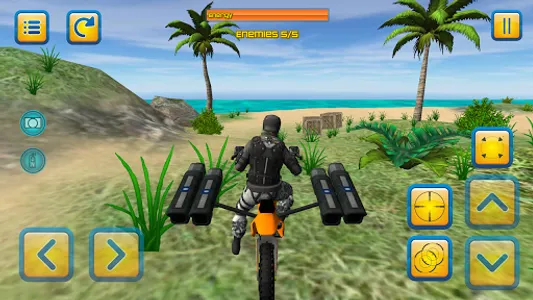 Motorbike Beach Fighter 3D screenshot 5