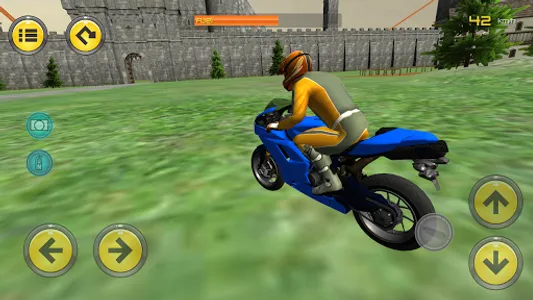 Motorbike Medieval Drive 3D screenshot 12