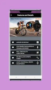 mibro fit guide screenshot 1