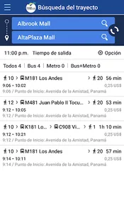 MiBus Maps Panamá screenshot 4