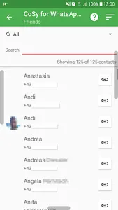 CoSy Contact Sync for WhatsApp screenshot 1