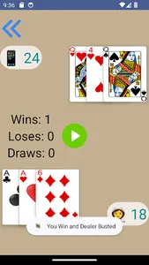 Blackjack screenshot 1