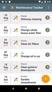 Maintenance Tracker screenshot 0